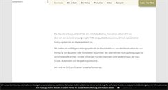 Desktop Screenshot of leis-maschinenbau.de